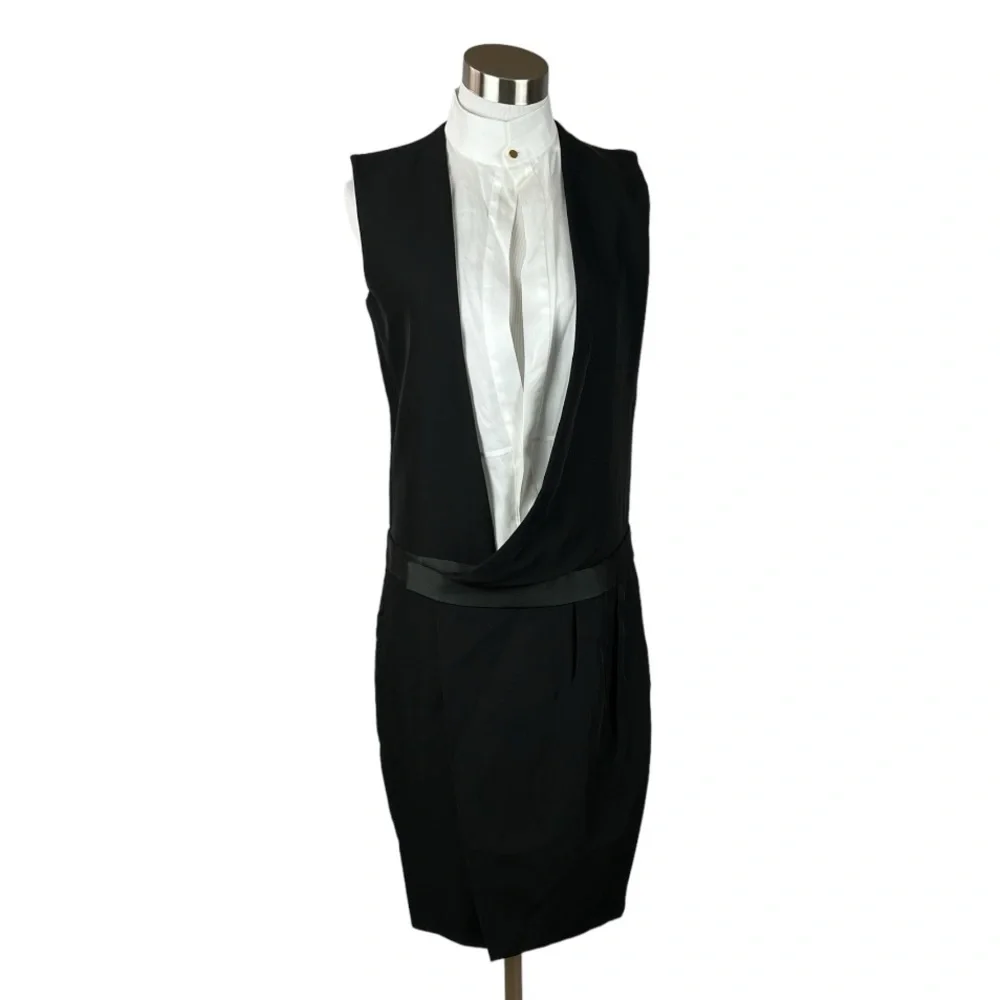 Celine Phoebe Philo Era Tuxedo Dress Size S, US4, FR36 - Picture 1 of 10